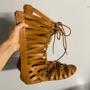 NWOT Gladiator style sandals
